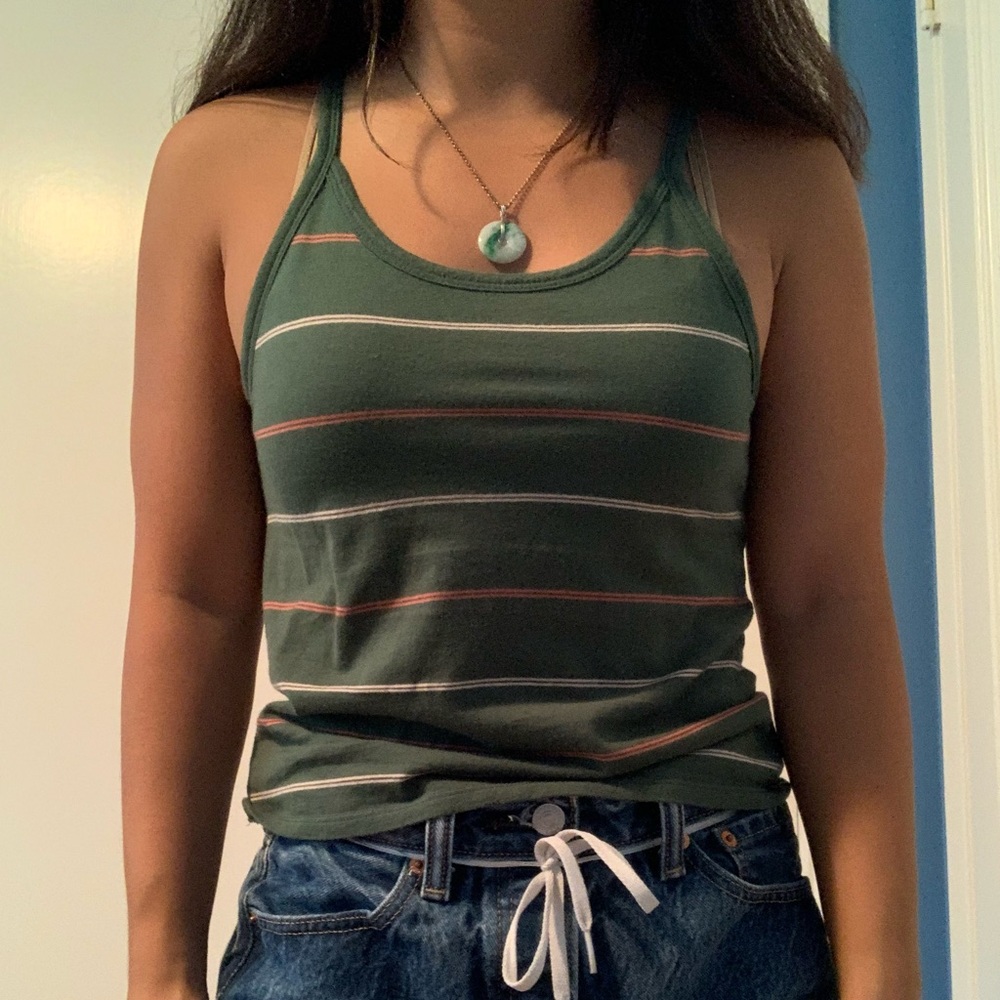 Stripped Tank Top
